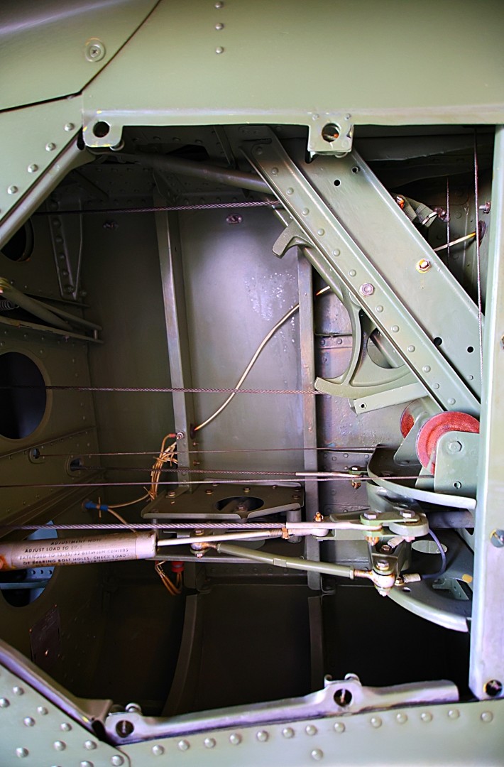 RAVEN Re-sale Photos Jun 2025RAVEN_flight control rigging_1