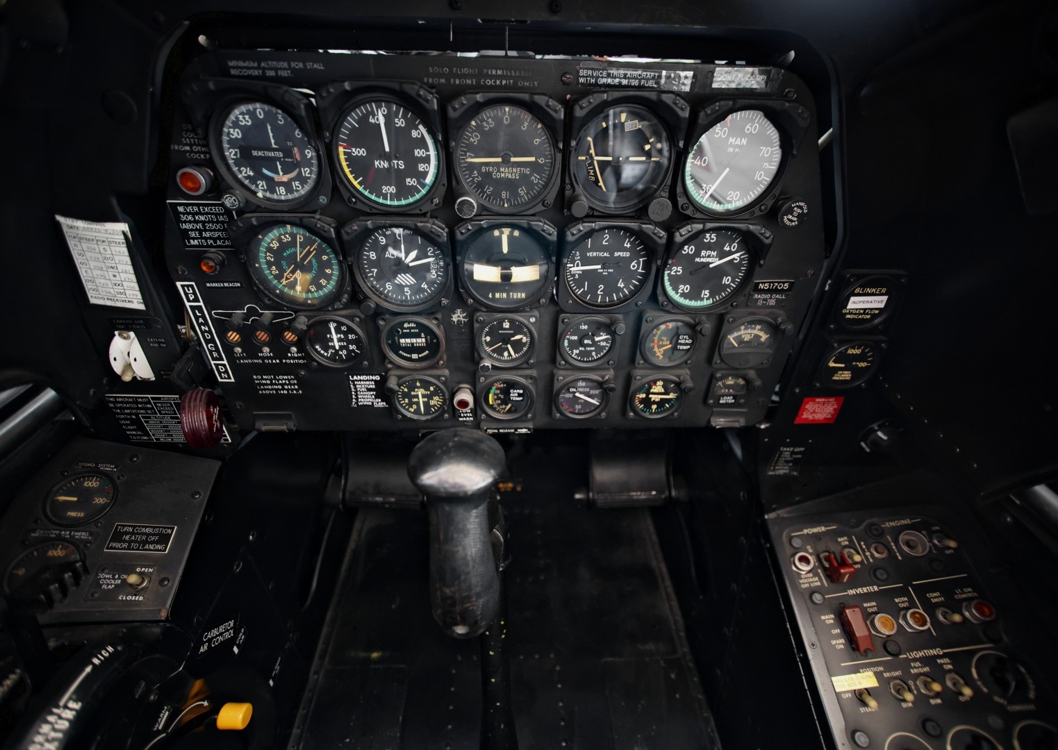 RAVEN Re-sale Photos Jun 2025RAVEN_front cockpit instrument panel_1