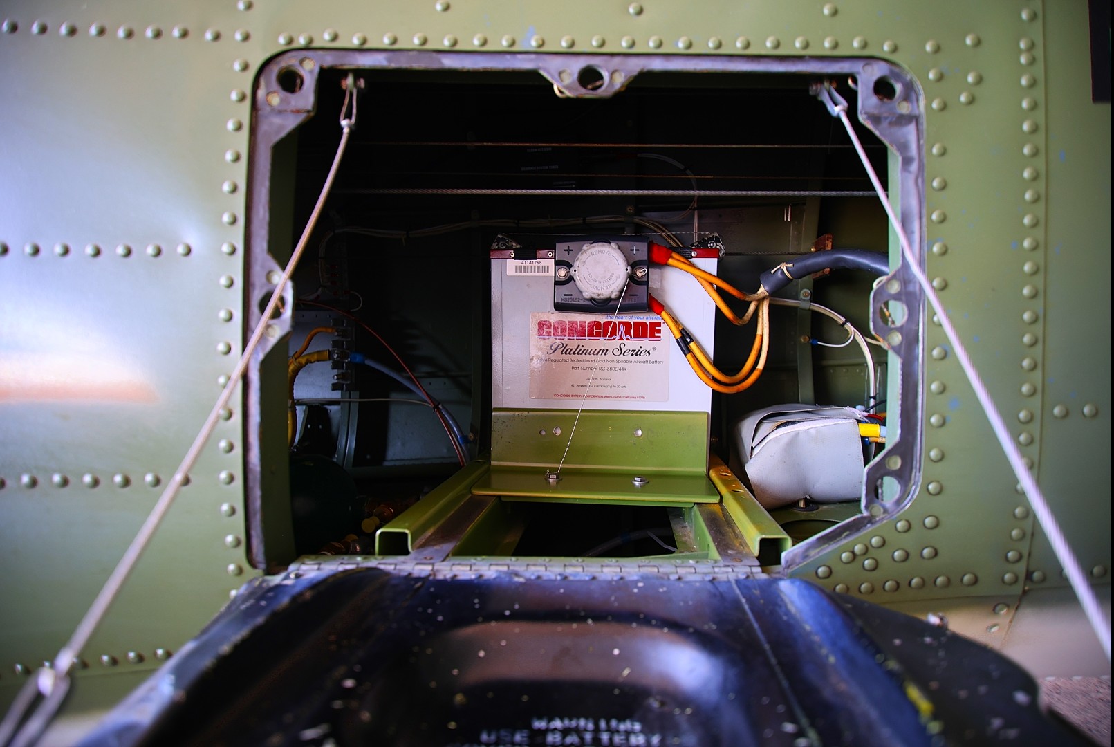 RAVEN Re-sale Photos Jun 2025RAVEN_fuselage exterior batter comparment access_1