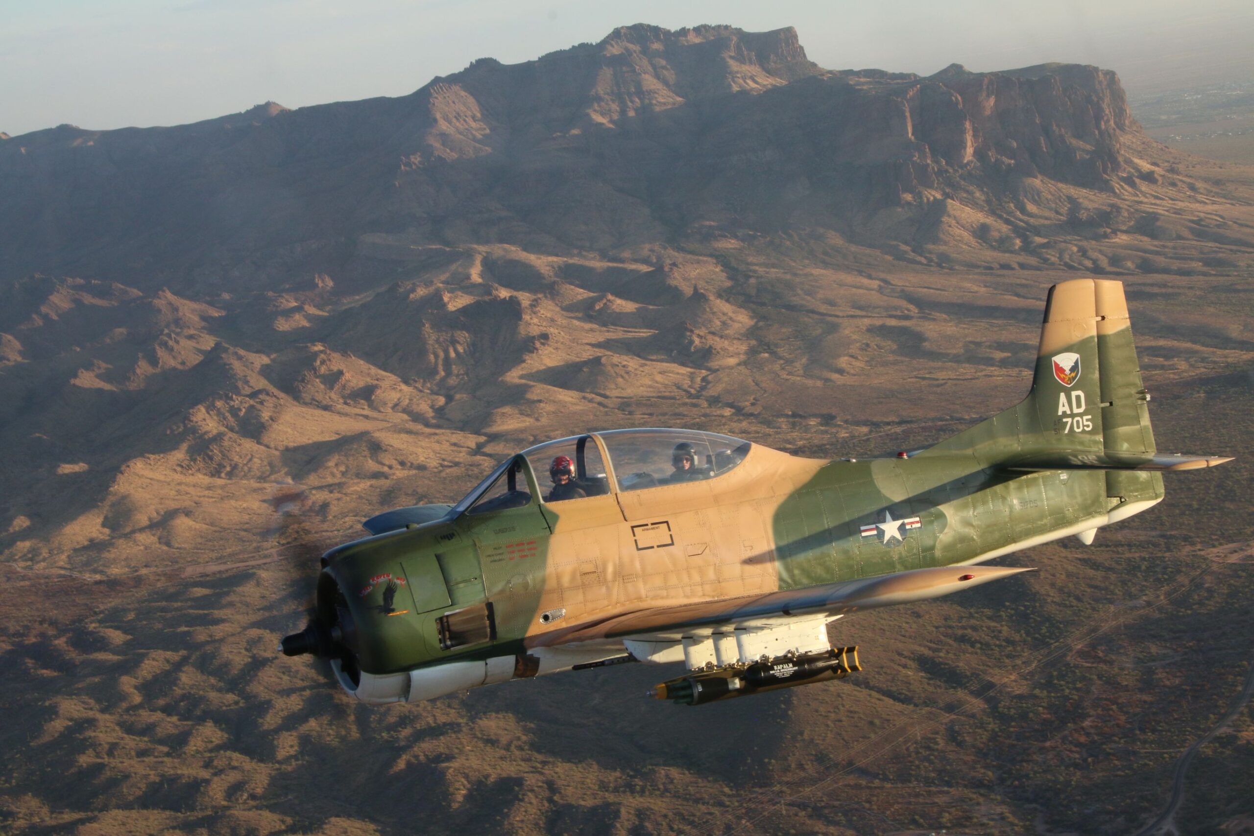 T28 Left Side Over Mountains
